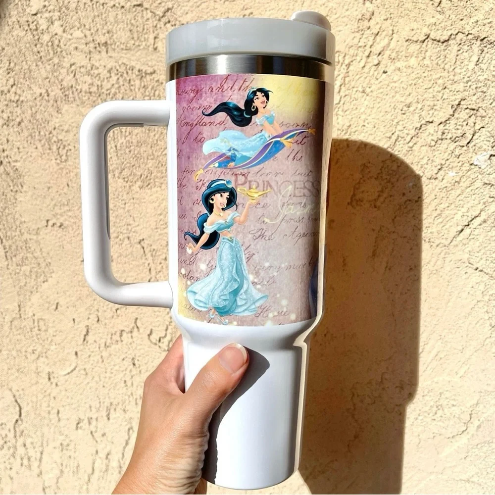 Disney Princess Jasmine Aladdin 40 oz Tumbler Brand new double wall stainless tu